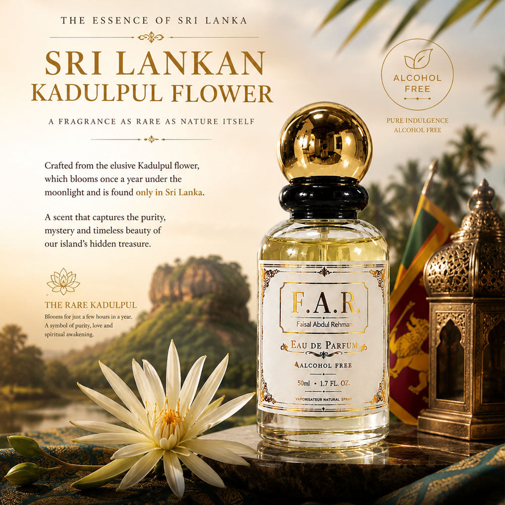 Faisal Abdul Rehman Sri Lankan Kadulpul Flower Eau De Parfum For Unisex