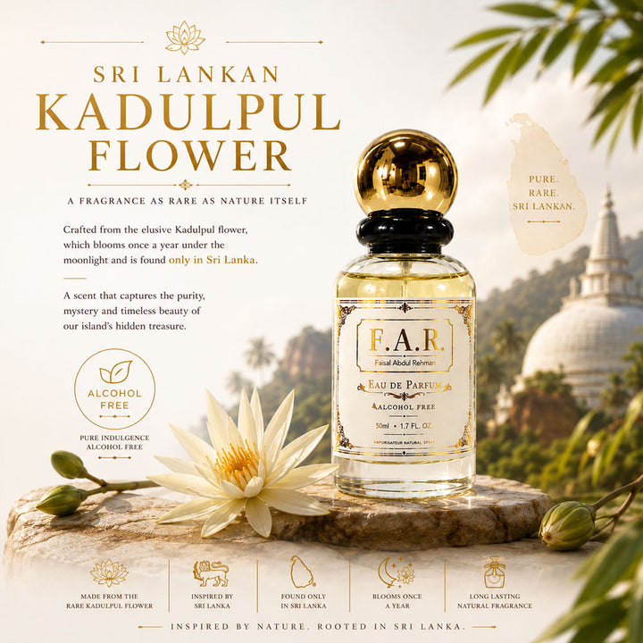 Faisal Abdul Rehman Sri Lankan Kadulpul Flower Eau De Parfum For Unisex
