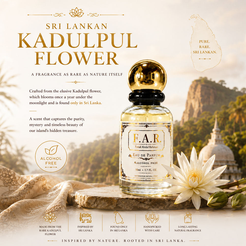 Faisal Abdul Rehman Sri Lankan Kadulpul Flower Eau De Parfum For Unisex