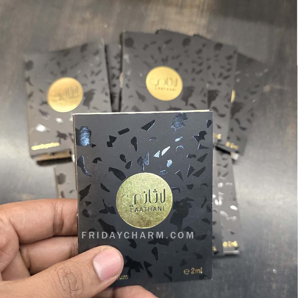 Ahmed Al Maghribi Laathani Eau De Parfum For Unisex Vial 2ml(Pack of 1)