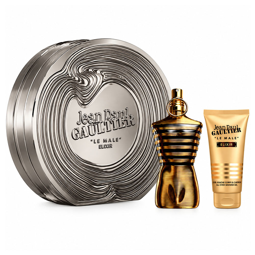 Jean Paul Gaultier Le Male Elixir Parfum For Men 2Pcs Set