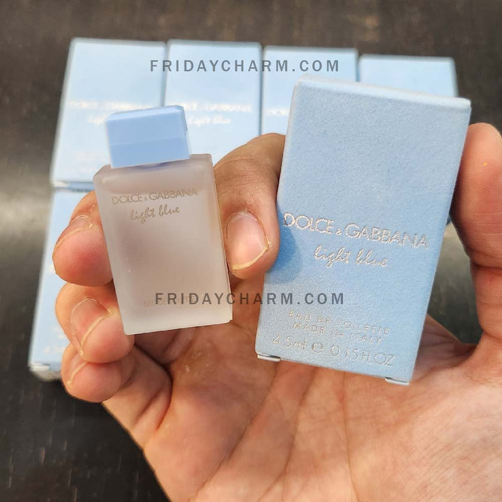 Dolce &amp; Gabbana Light Blue Eau De Toilette Miniature 4.5ml Non Spray