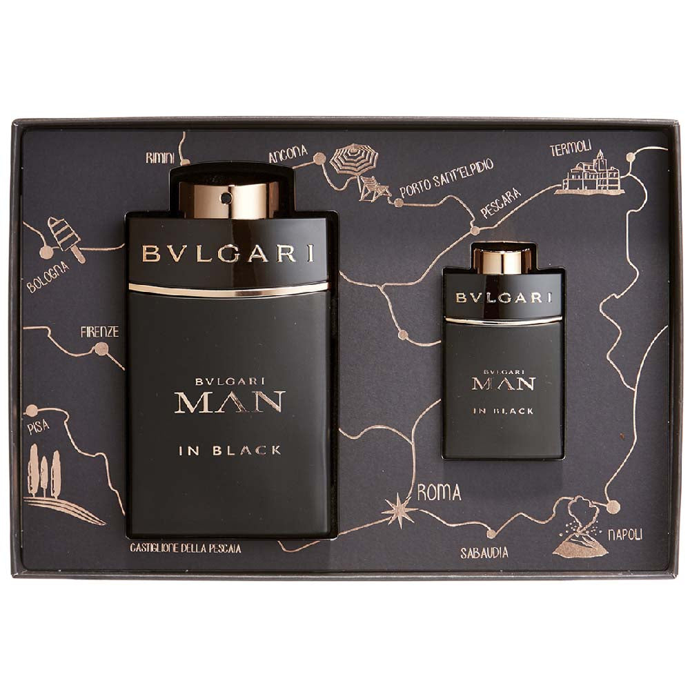 Bvlgari Man In Black Eau De Parfum Gift Set for Men