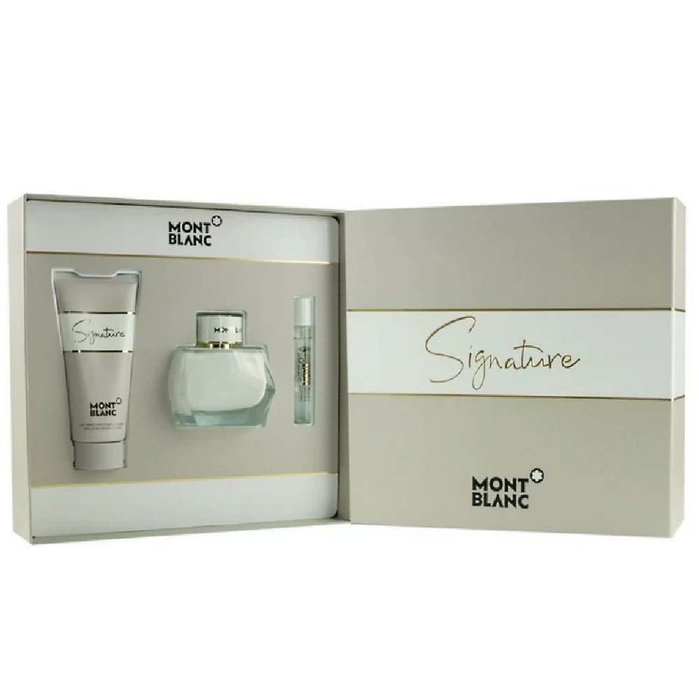 Mont Blanc Signature Eau de Parfum Gift Set For Women