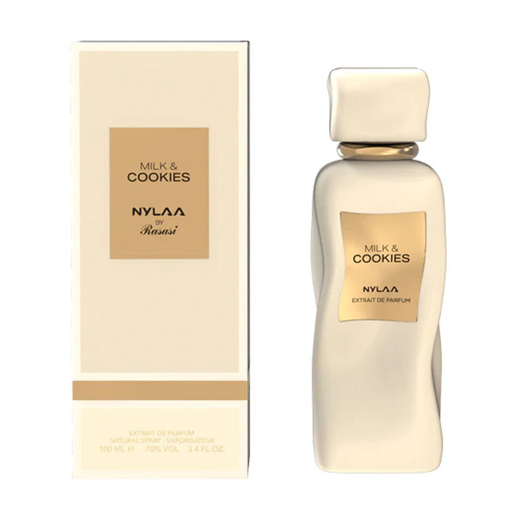 Nylaa By Rasasi Milk &amp; Cookies Extrait De Parfum For Unisex
