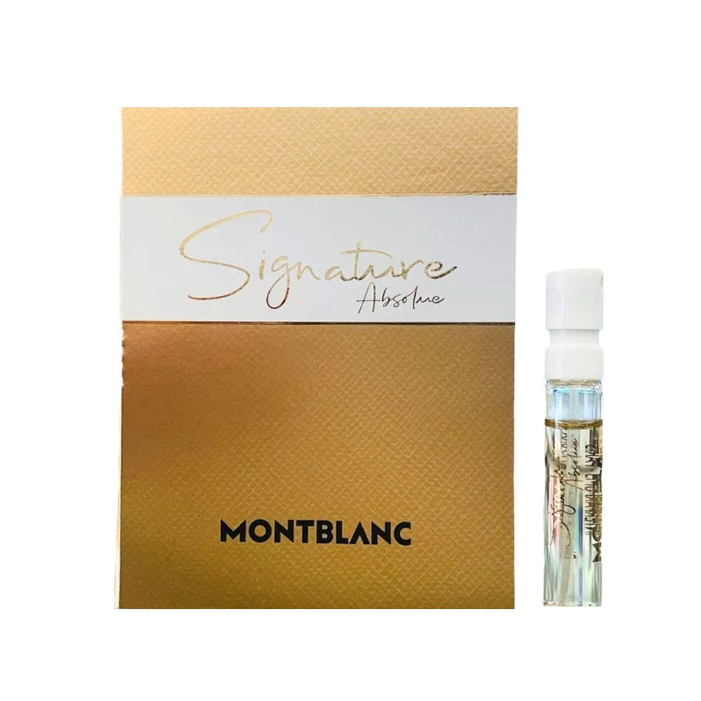 Mont Blanc Signature Absolu Eau De Parfum 2ml Vial