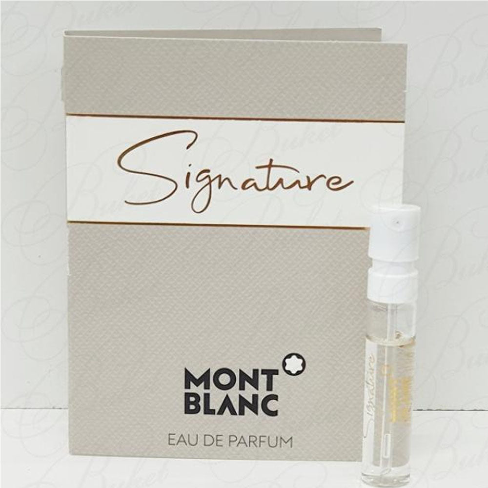 Mont Blanc Signature Eau De Parfum 2ml Vial
