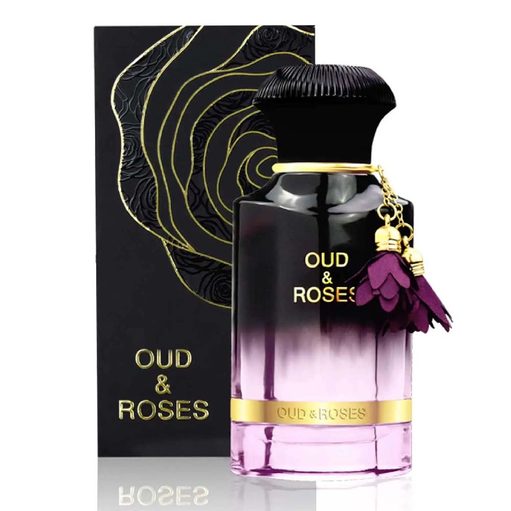 Ahmed Al Maghribi Oud & Roses Eau De Parfum For Unisex