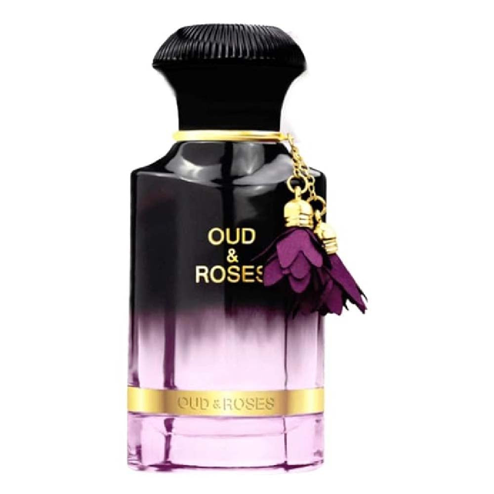Ahmed Al Maghribi Oud &amp; Roses Eau De Parfum For Unisex