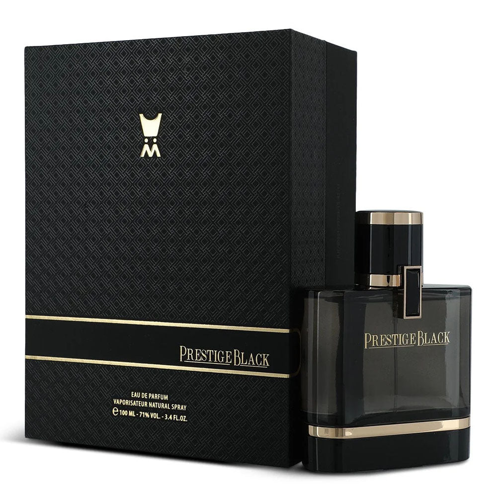 Al Majed Prestige Black Eau De Parfum For Unisex
