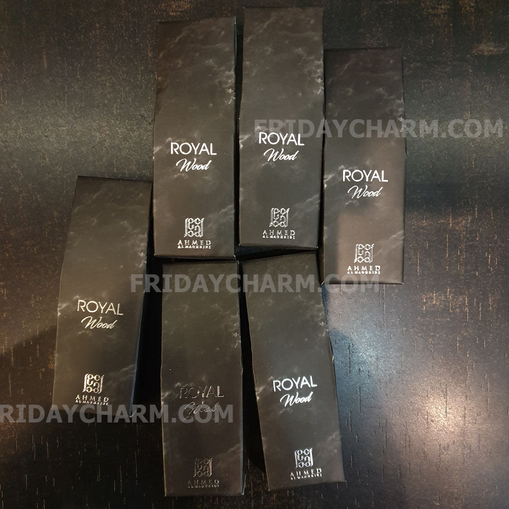 Ahmed Al Maghribi Royal Wood Eau De Parfum For Unisex Vial 2ml(Pack of 1)