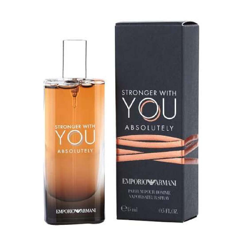 Emporio Armani Stronger with You Absolutely Pour Homme Parfum For Men Miniature 15ml 