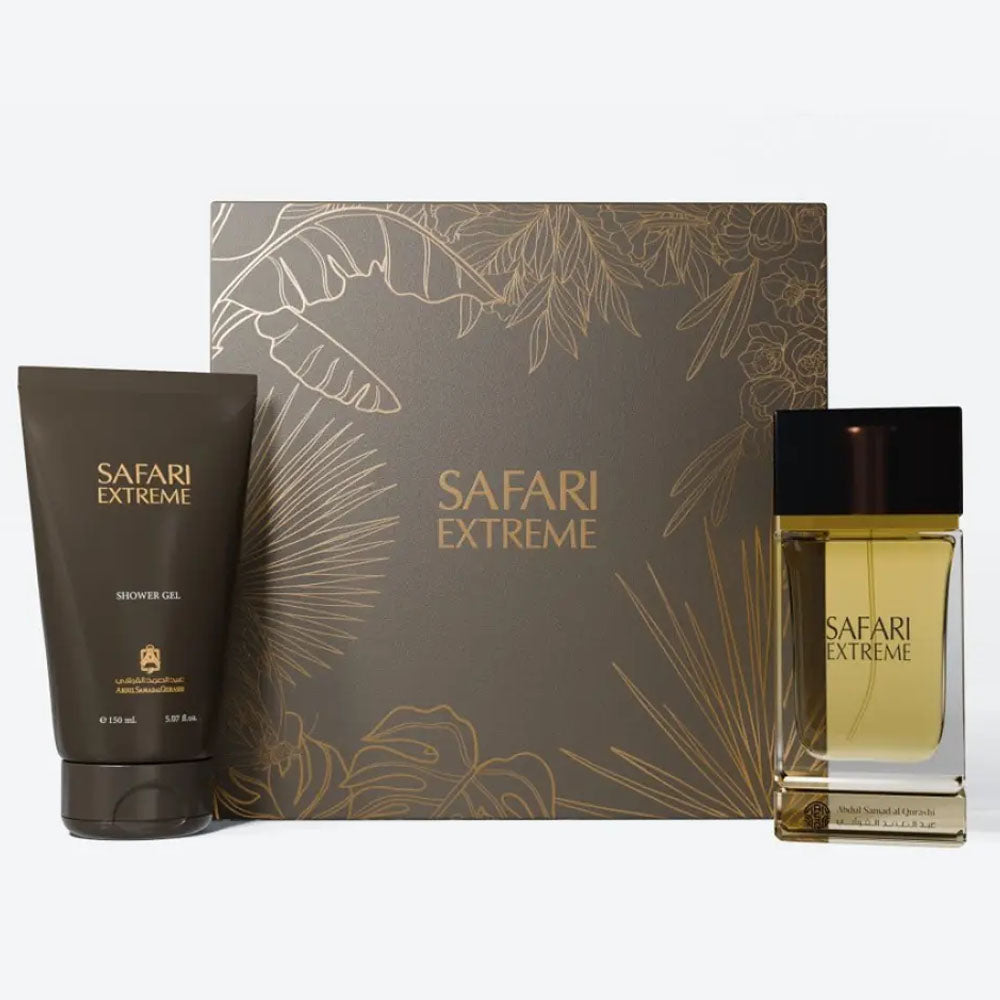 Abdul Samad Al Qurashi Safari Extreme Eau De Parfum For Men 2pcs Set