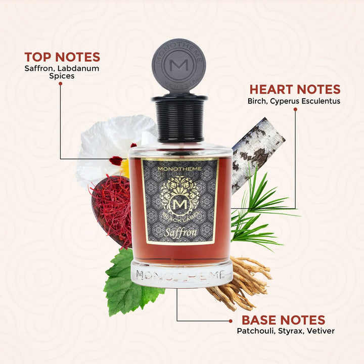 Monotheme Saffron Eau De Parfum For Unisex