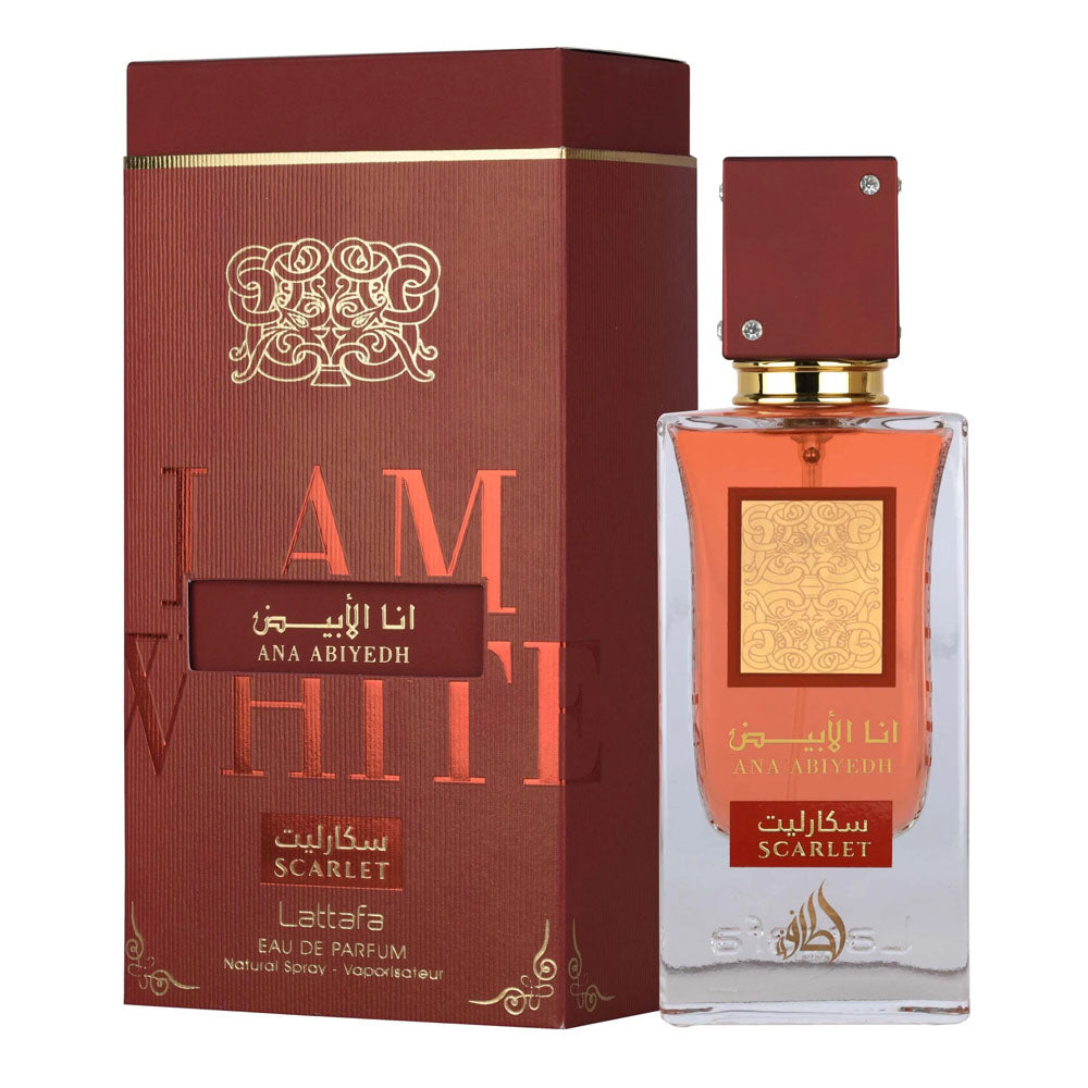 Lattafa Ana Abiyedh Scarlet Eau De Parfum For Women
