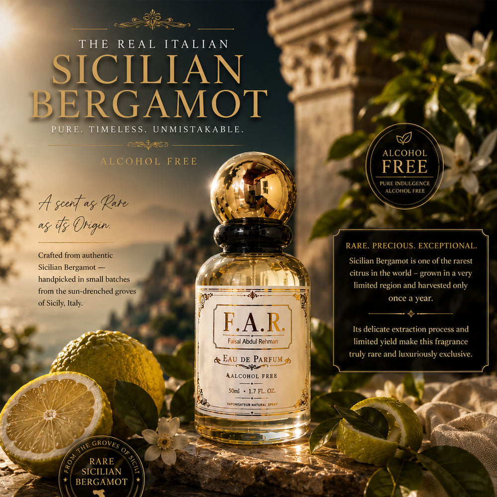 Faisal Abdul Rehman Sicilian Bergamot Eau De Parfum For Unisex