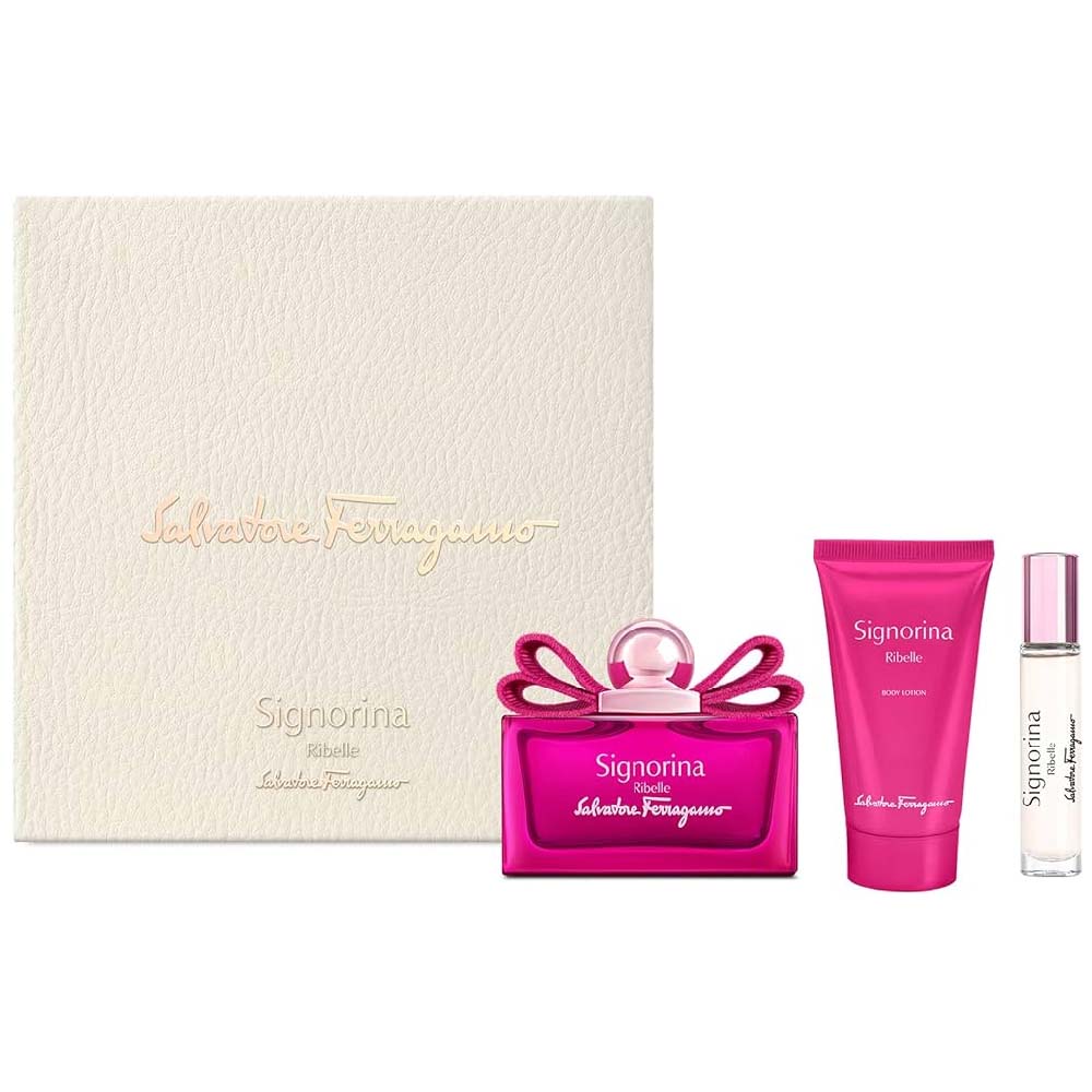 Salvatore Ferragamo Signorina Ribelle Eau De Parfum Gift Set For Women