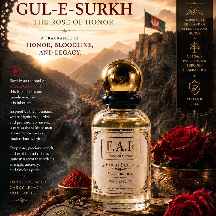 Faisal Abdul Rehman Afghan Gul-e-Surkh Eau De Parfum For Unisex