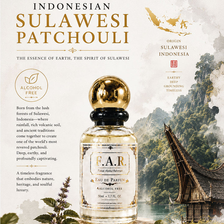Faisal Abdul Rehman Indonesian Sulawesi Patchouli Eau De Parfum For Unisex