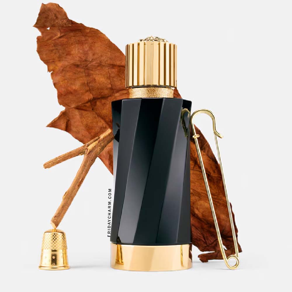 versace tobacco imperial Unisex Tabac EDP Spray 0.05 oz Fragrances 8011003871551 The sculptural glass bottle is engraved with the name of the fragrance versace tobacco imperial Versace Men's
