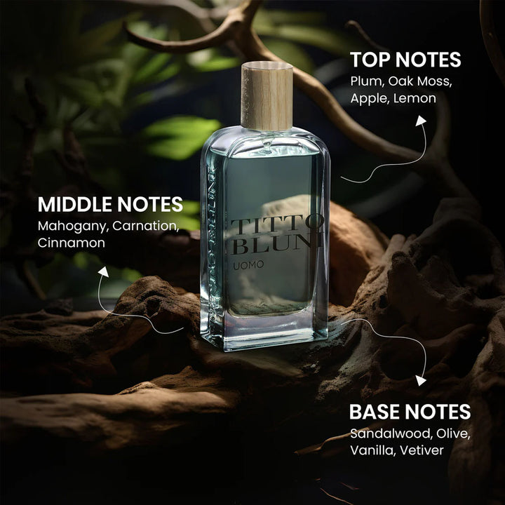 Titto Bluni Uomo Eau De Toilette For Men
