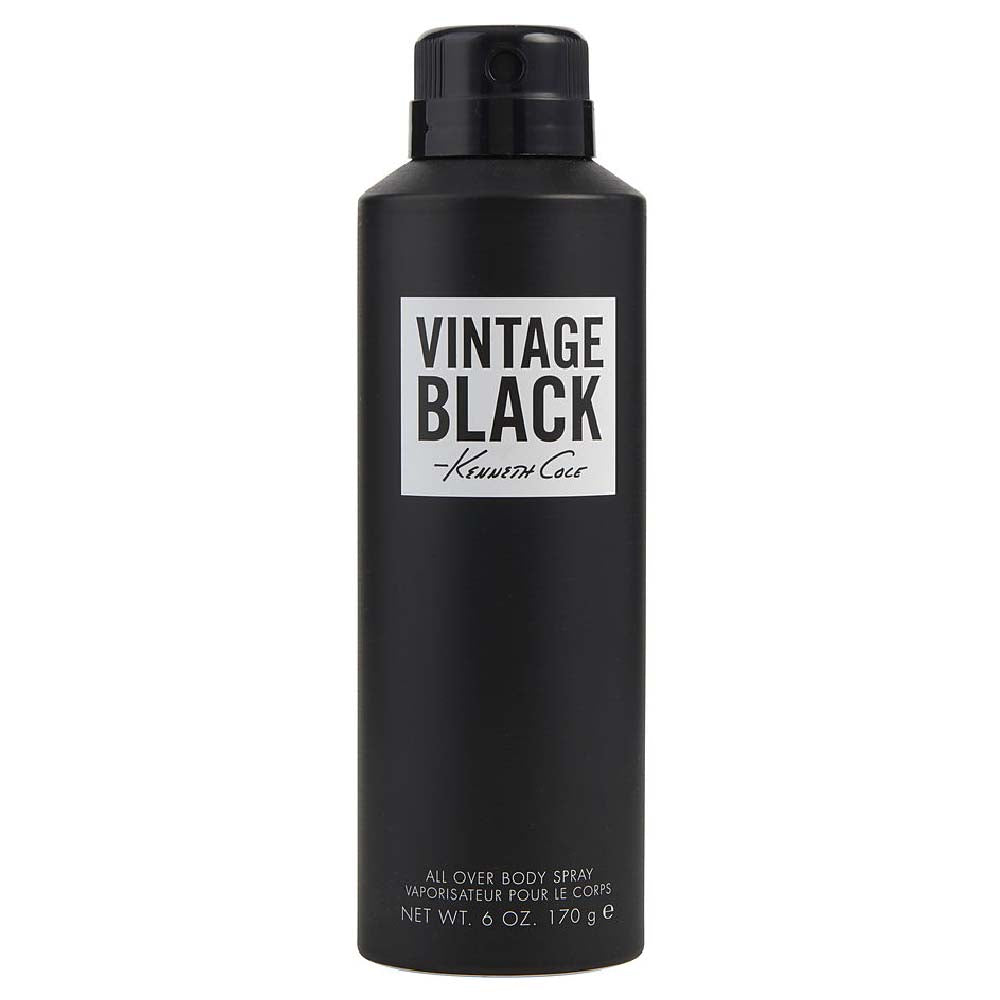 Kenneth Cole Vintage Black Deodorant Spray For Men 177ml