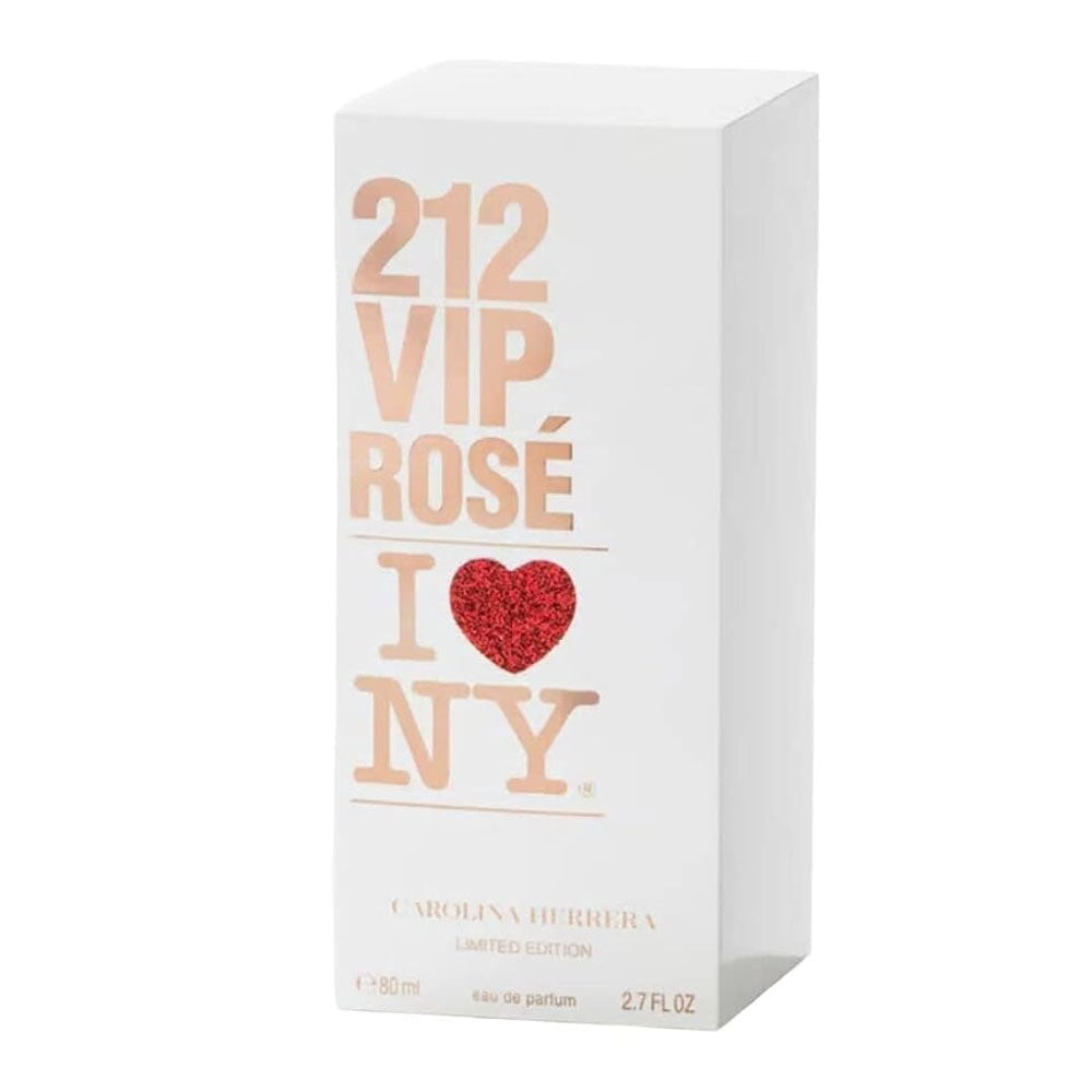 Carolina Herrera 212 VIP Rose I Love N Y Limited Edition Eau De Parfum For Women