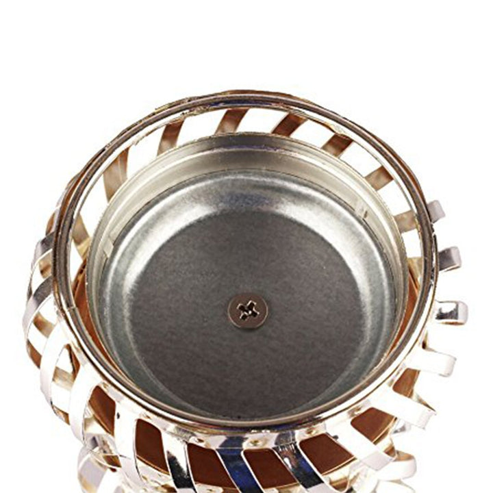Electrical Bakhoor Burner &amp; 50g Fragrance Paste Iron Incense Holder - Silver (Oud/BAKHOOR/LOBAAN)