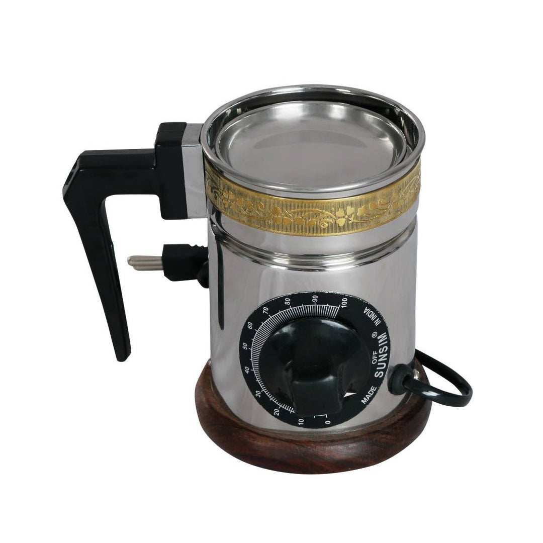 Automatic Electric Incense Burner with Automatic Thermostat for controlling heat &amp; 50 g Fragrance Paste
