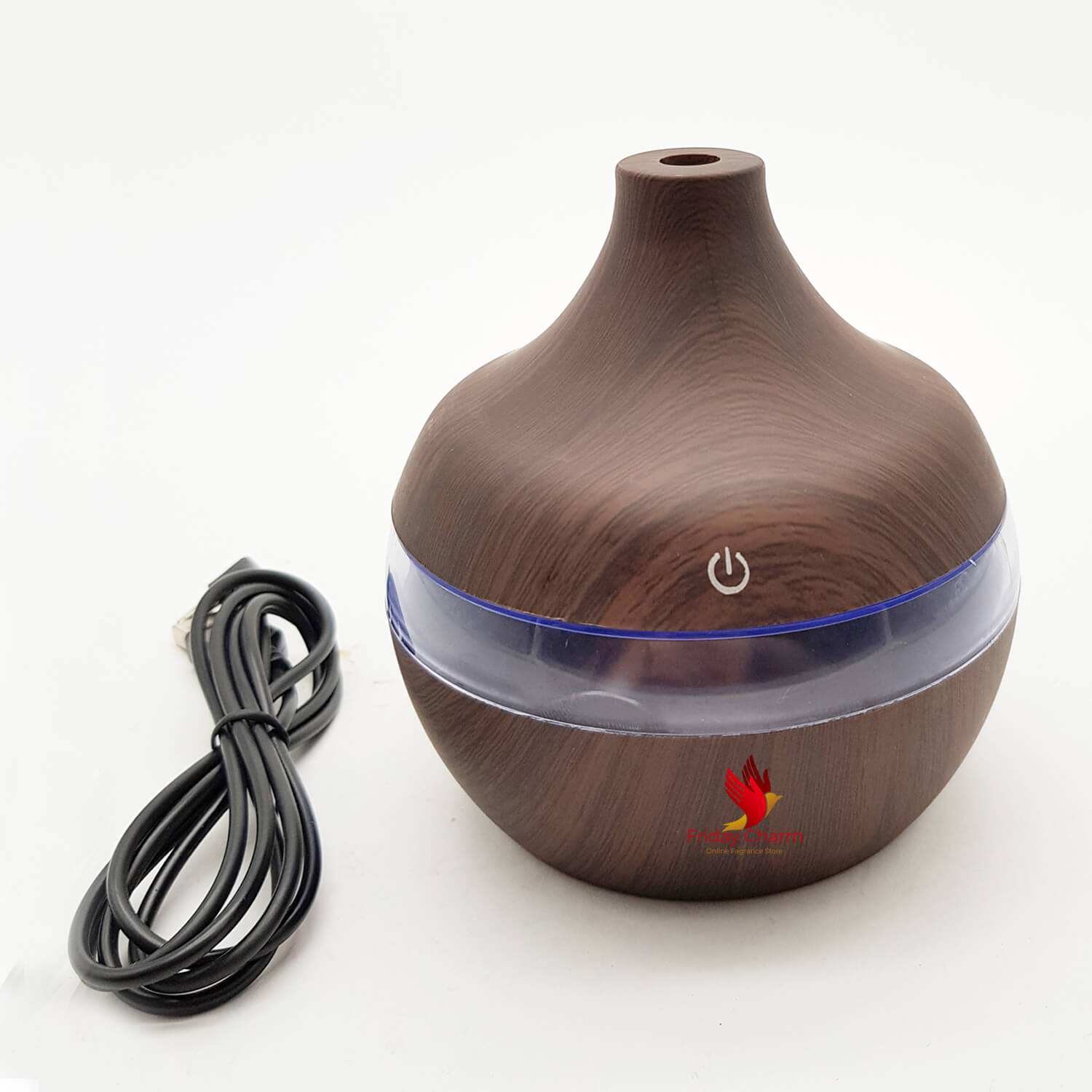 Electrical Aroma Oil Diffuser With Aroma Oil 1031 - Dark Brown