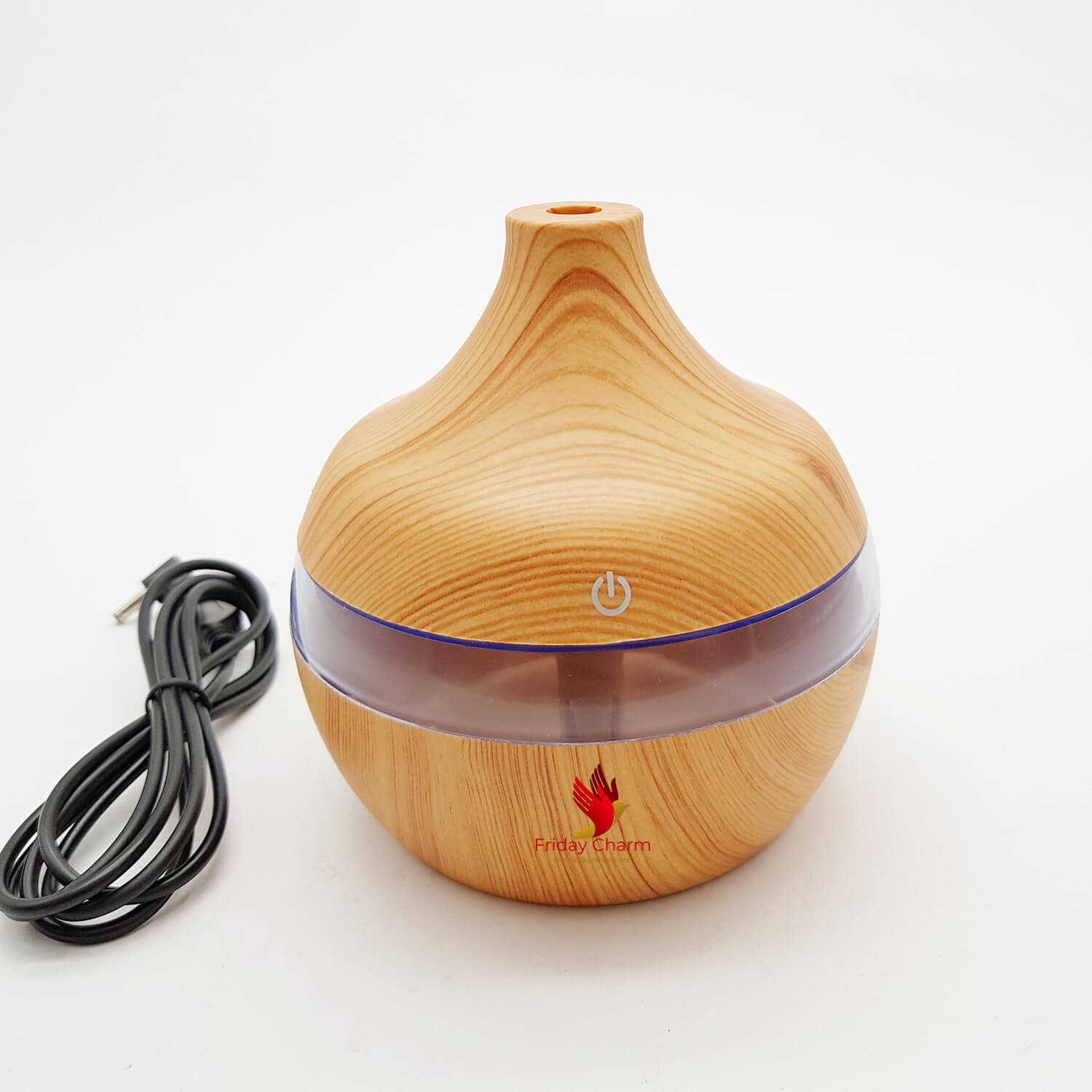 Electrical Aroma Oil Diffuser With Aroma Oil 1031 - Light Brown