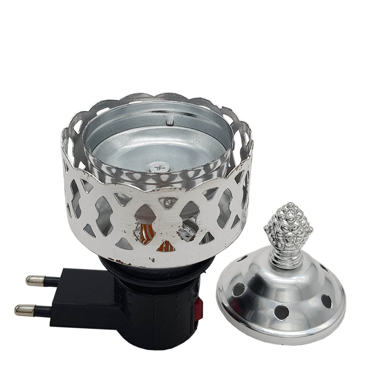 Exclusive Electrical Bakhoor Burner Silver