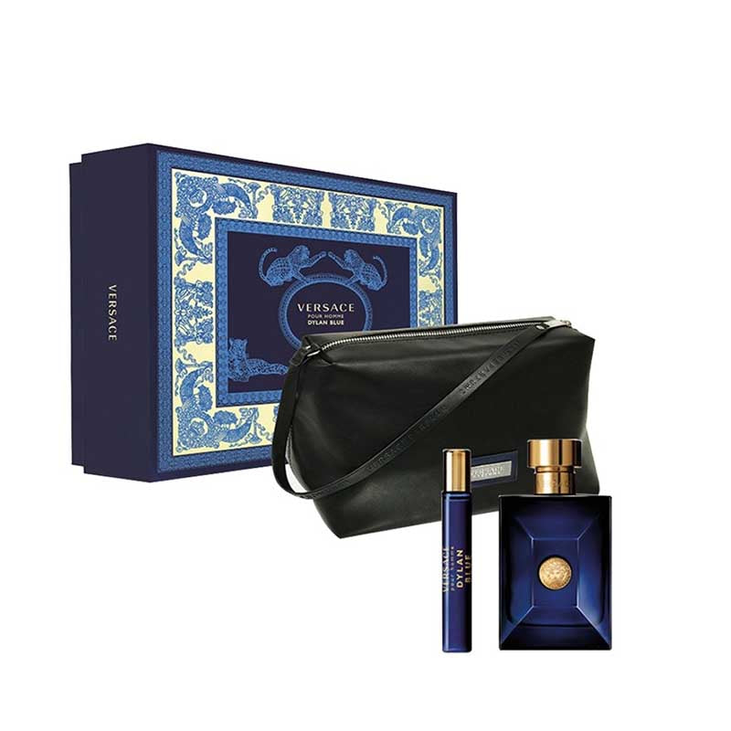 Versace Mens Pour Homme Dylan Blue Gift Set (Edt 100 ml+ Edt 10 ml)