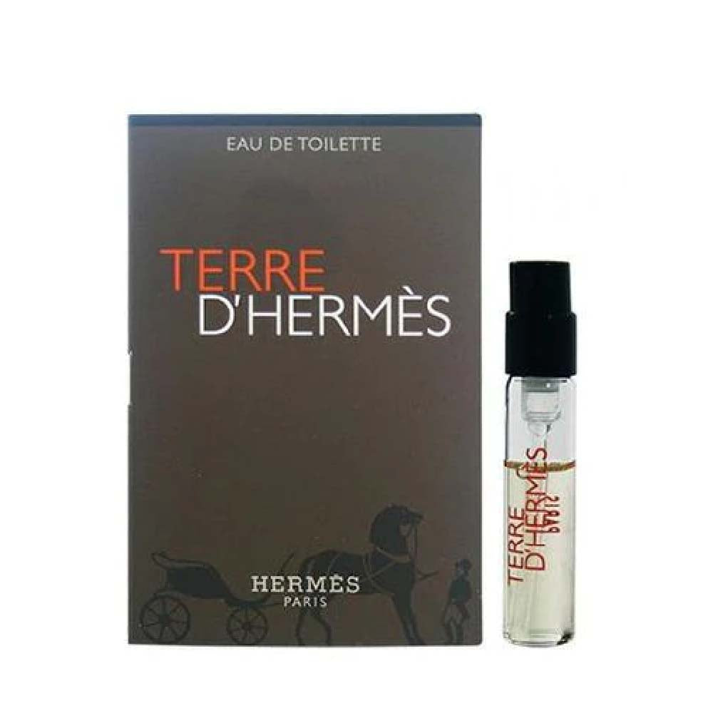 Hermes Terre D'Hermes Eau De Toilette Vial 2ml Pack of 2