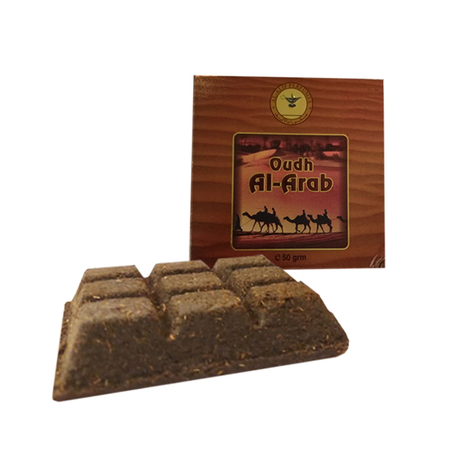 Electrical Bakhoor Burner & 50g Fragrance Paste Iron Incense Holder - Golden (Oud/BAKHOOR/LOBAAN)