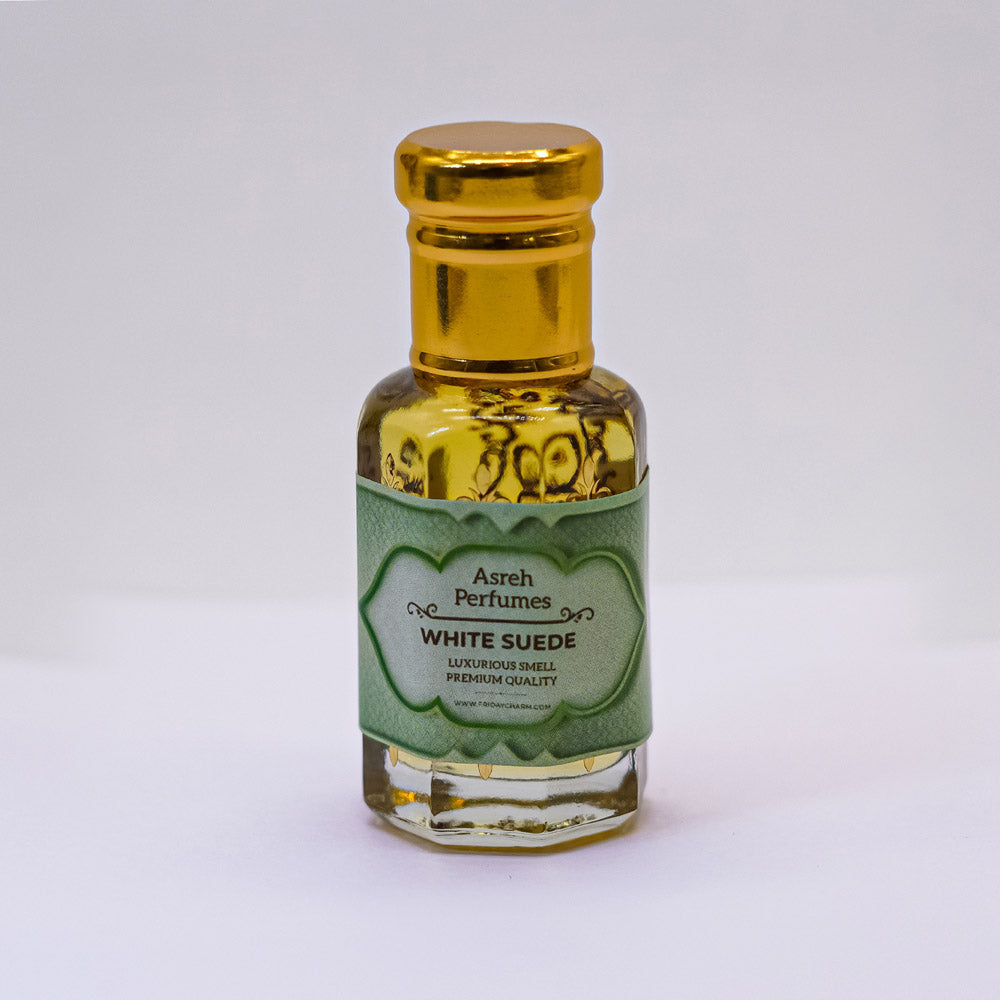 White Suede, Fancy Bouquet &amp; Y.EDP 12ml each, pack of 3 - Asreh Premium Quality Attar