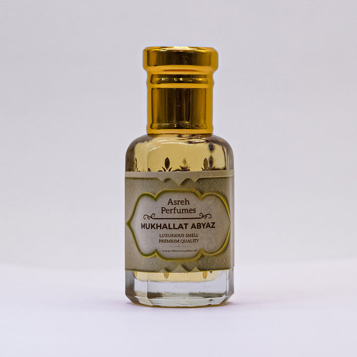Shamamatul Amber, Mukhallat Abyaz &amp; Majmua Shahi 12ml each, pack of 3 - Asreh Premium Quality Attar