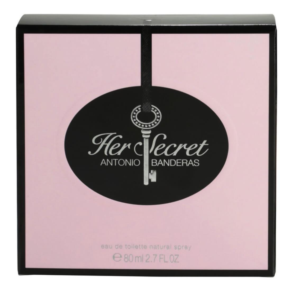 Antonio Banderas Her Secret Eau De Toilette For Women