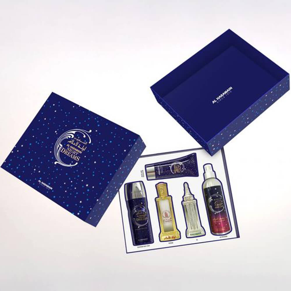 Al Haramain Night Dreams Fragrance-5 Piece Gift Set-Unisex