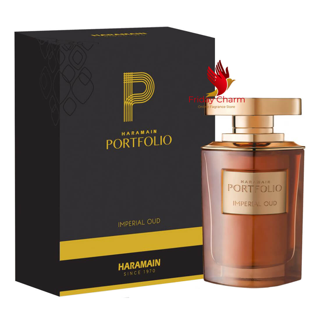 Al Haramain Portfolio Imperial Oud Perfume Spray - 75ml