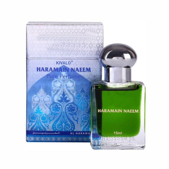 Al Haramain Dhahab &amp; Naeem Fragrance Pure Original Roll on Perfume Oil Pack of 2 (Attar) - 2 x 15 ml