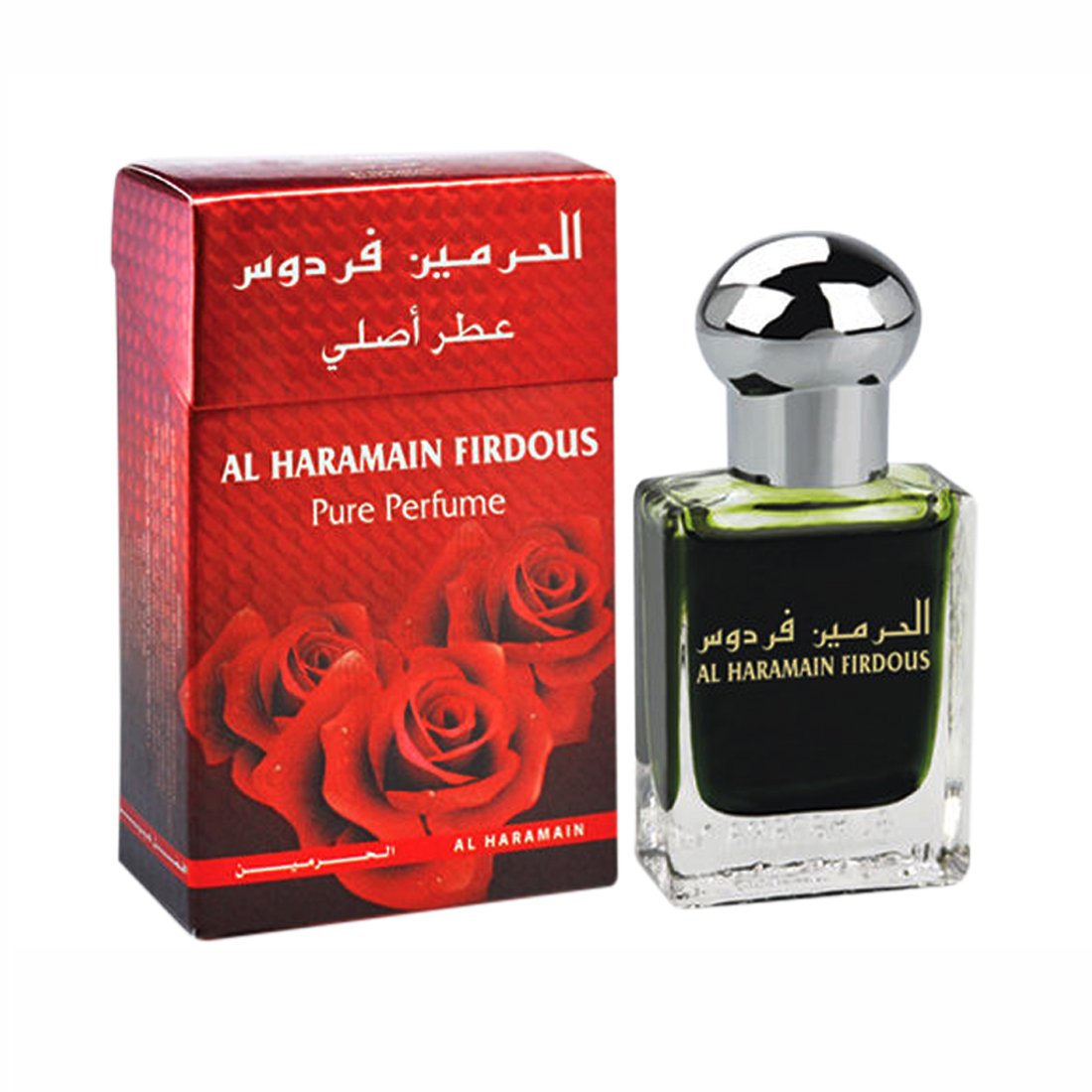 Al Haramain Firdous Fragrance Pure Original Roll on Perfume Oil (Attar) - 15 ml