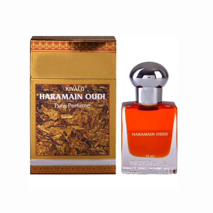 Al Haramain Oudi &amp; Firdous Fragrance Pure Original Roll on Perfume Oil Pack of 2 (Attar) - 2 x 15 ml