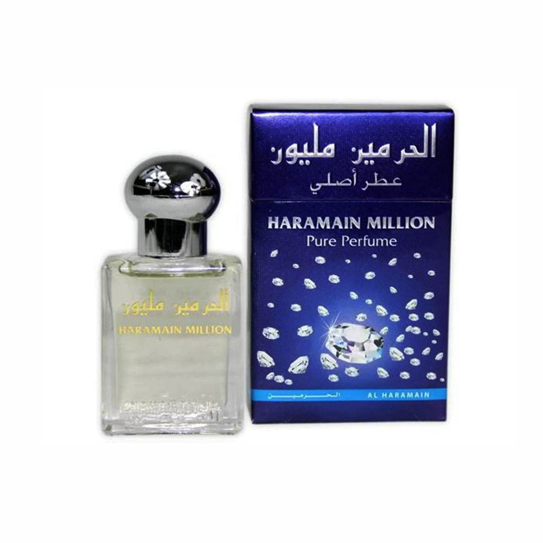 Al Haramain Million Fragrance Pure Original Roll on Perfume Oil (Attar) - 15 ml