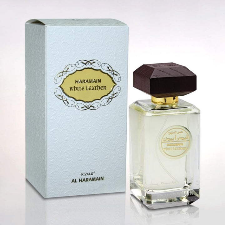 Al Haramain White Leather Perfume Spray - 100 ml