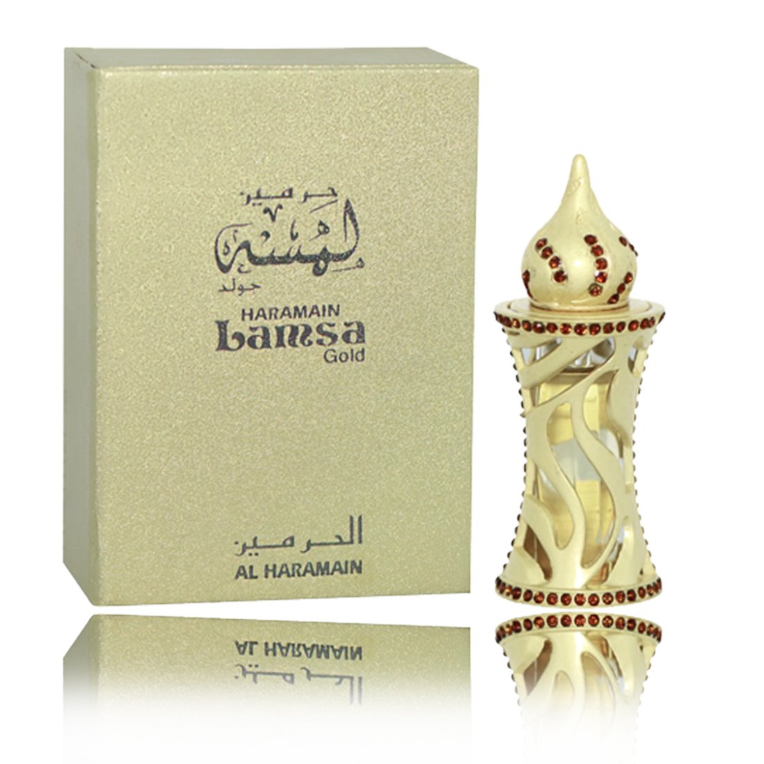 Al Haramain Lamsa Gold Attar - 12 ml