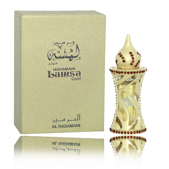 Al Haramain Lamsa Gold Attar - 12 ml