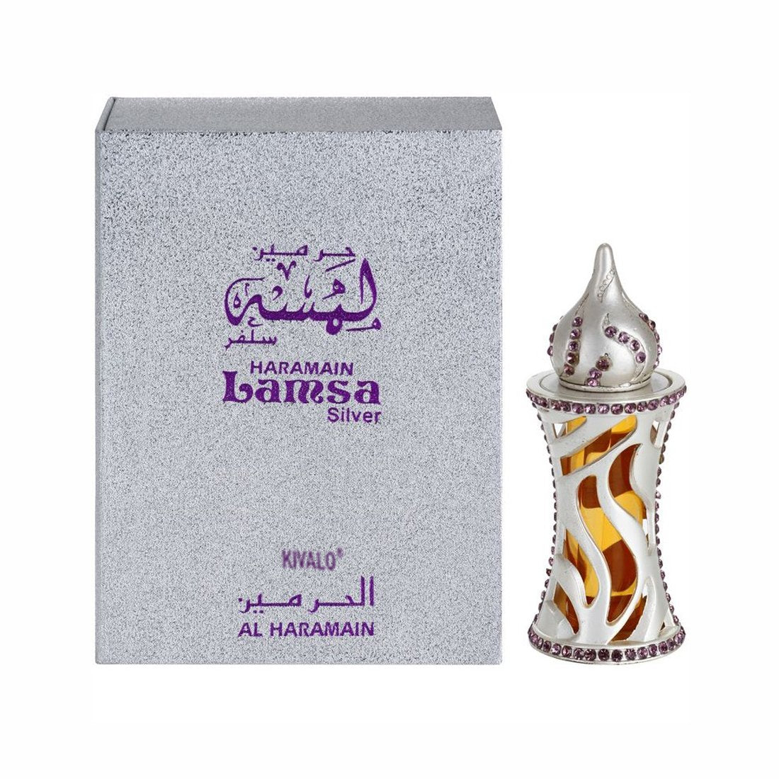 Al Haramain Lamsa Silver Attar- 12 ml