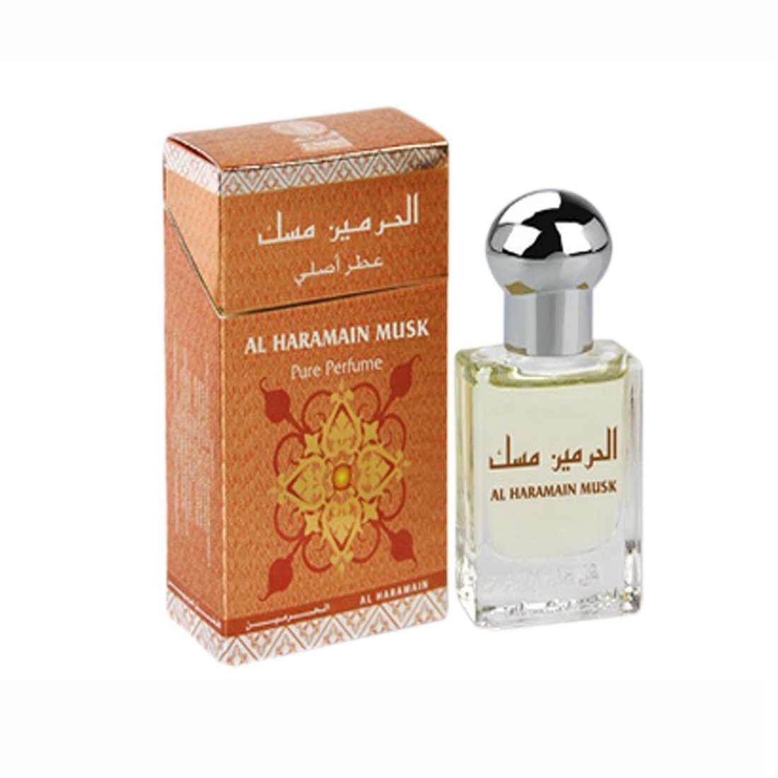 Al Haramain Musk Fragrance Pure Original Roll on Perfume Oil (Attar) - 15 ml