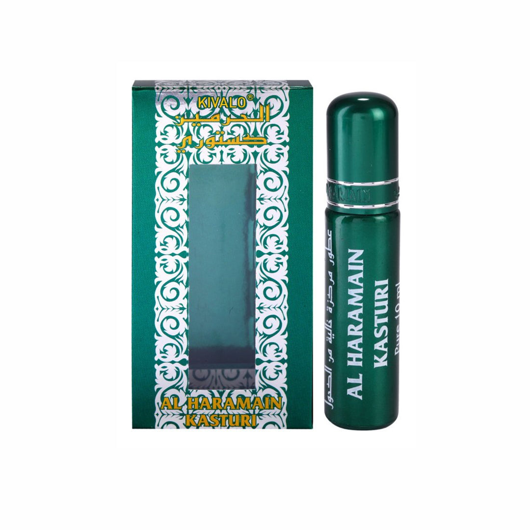 Al Haramain Kasturi Pure Original Fragrance Roll On Attar - 10 ml